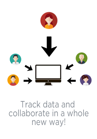 Track data and collaborate in a whole new way!