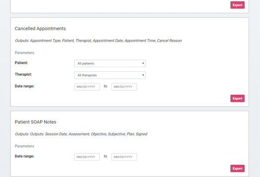 goLOTUS UI showing the data trackers